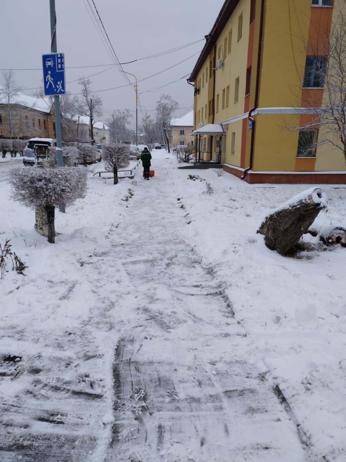 В Артёме успешно справляются с последствиями снежной стихии