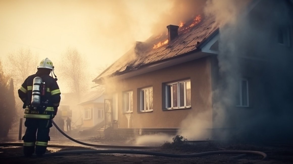 Пожарные ликвидировали возгорание жилого дома в Приморье