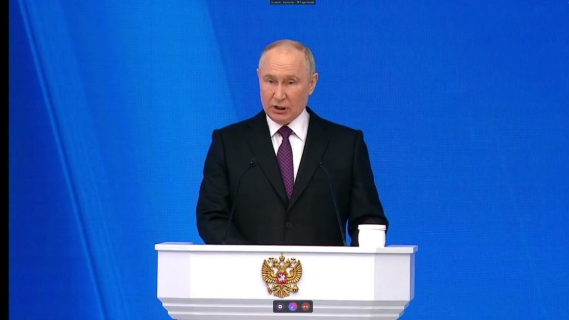 Владимир Путин: «спецоперацию поддерживает абсолютное большинство россиян»