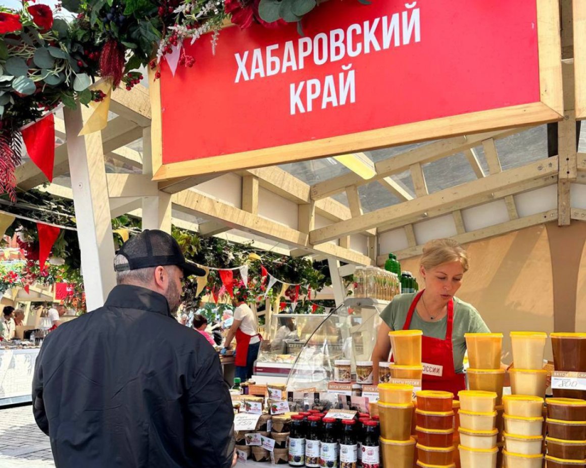 Хабаровский край на Национальном гастрономическом фестивале «Вкусы России» представит продуктовые бренды