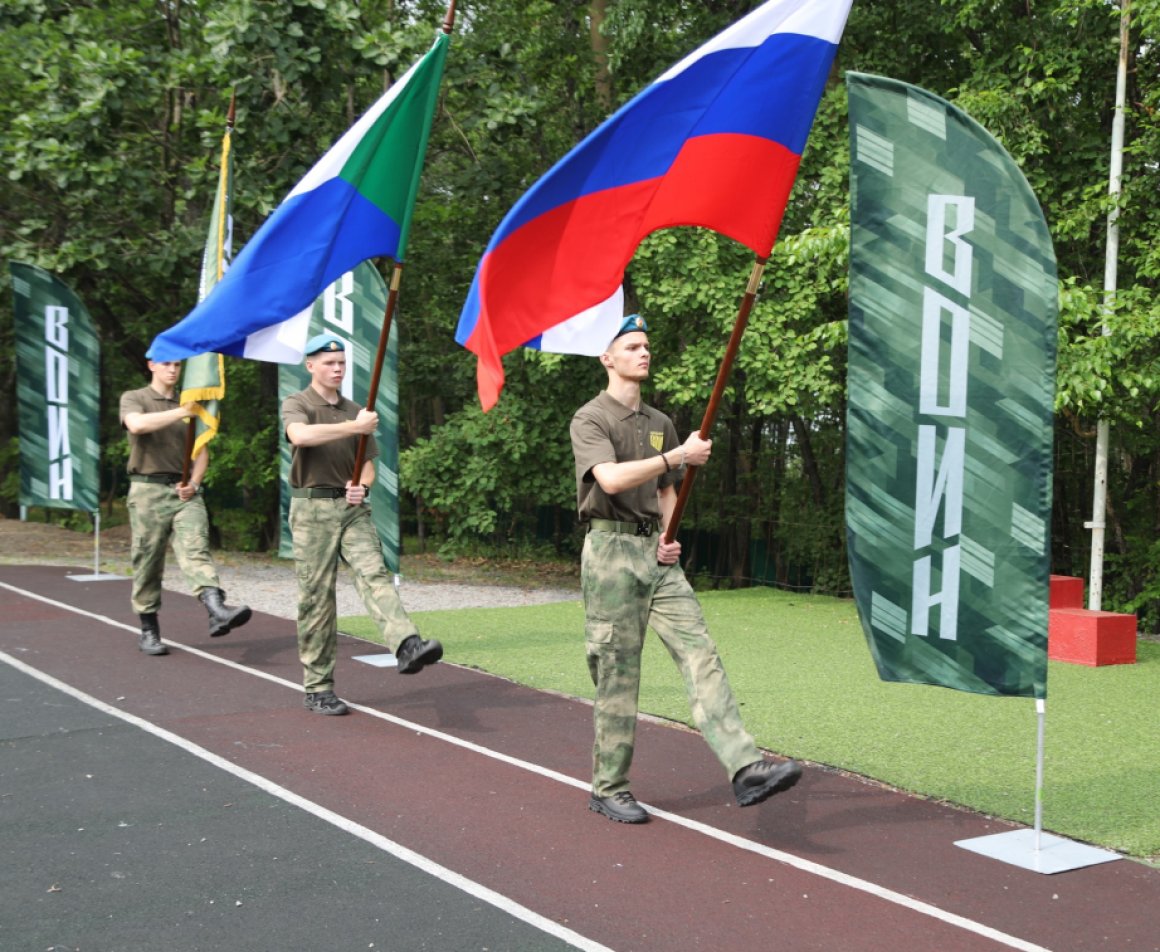 Военно-патриотическая смена «Время героев» стартовала в Хабаровском крае