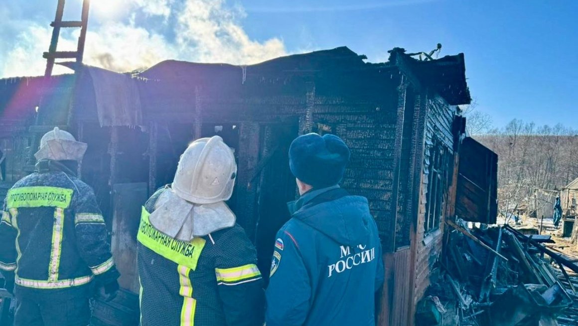 Трагический пожар унес жизнь человека в Приморье