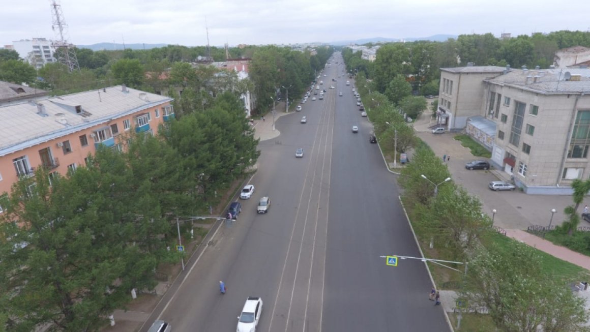 Более 200 километров магистралей обновлено в Комсомольске-на-Амуре по нацпроекту