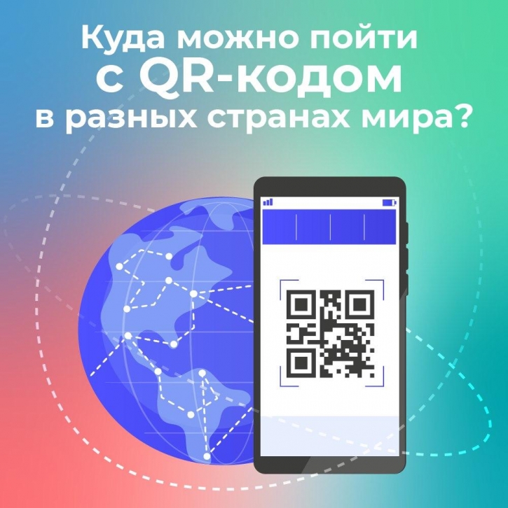 Куда можно пойти с QR-кодом в разных странах?