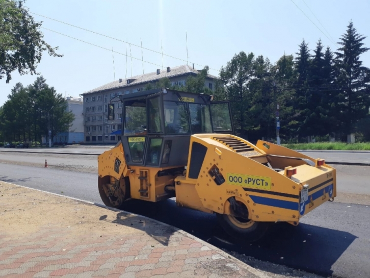 Ремонт дорог в Хабаровском крае идет активными темпами